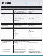 Preview for 3 page of D-Link DCS-2310L Datasheet