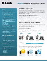 Preview for 2 page of D-Link DCS-2332L Features & Specifications