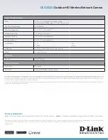 Preview for 4 page of D-Link DCS-2332L Features & Specifications