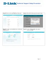 Предварительный просмотр 3 страницы D-Link DCS-2630L Setting Up