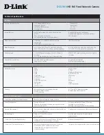 Preview for 2 page of D-Link DCS-3010 Specifications