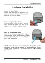 Preview for 5 page of D-Link DCS-3110 - SECURICAM Fixed Network Camera Quick Install Manual