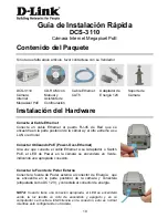 Preview for 10 page of D-Link DCS-3110 - SECURICAM Fixed Network Camera Quick Installation Manual