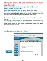Предварительный просмотр 46 страницы D-Link DCS-3220 - SECURICAM Network Camera Product Manual