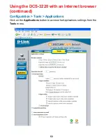 Предварительный просмотр 53 страницы D-Link DCS-3220 - SECURICAM Network Camera Product Manual