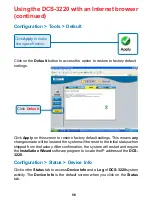 Предварительный просмотр 56 страницы D-Link DCS-3220 - SECURICAM Network Camera Product Manual