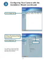 Preview for 8 page of D-Link DCS-3220 - SECURICAM Network Camera Quick Installation Manual