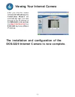 Preview for 11 page of D-Link DCS-3220 - SECURICAM Network Camera Quick Installation Manual