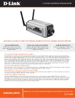 Предварительный просмотр 1 страницы D-Link DCS-3430 Technical Specifications