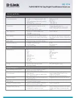 Предварительный просмотр 3 страницы D-Link DCS-3716 Brochure & Specs