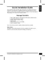 Preview for 3 page of D-Link DCS-4705E Quick Installation Manual