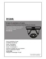 Preview for 1 page of D-Link DCS-4802E Quick Installation Manual