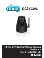 Предварительный просмотр 1 страницы D-Link DCS-5029 Quick Install Manual