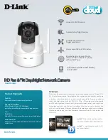 Preview for 1 page of D-Link DCS-5222L Brochure & Specs