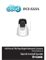 D-Link DCS-5222L Quick Install Manual предпросмотр