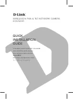 Предварительный просмотр 1 страницы D-Link DCS-5230 Quick Installation Manual