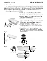 Предварительный просмотр 1 страницы D-Link DCS-60 User Manual