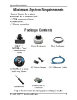 Preview for 2 page of D-Link DCS-6111 Quick Install Manual