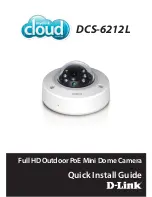 Предварительный просмотр 1 страницы D-Link DCS-6212L Quick Install Manual