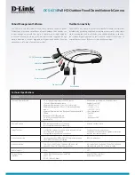 Предварительный просмотр 2 страницы D-Link DCS-6314 Product Highlights