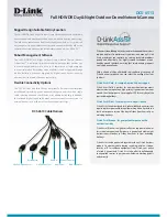 Preview for 2 page of D-Link DCS 6513 Features & Specifications