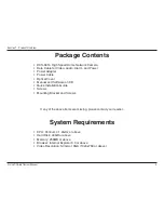 Preview for 4 page of D-Link DCS-6616 User Manual