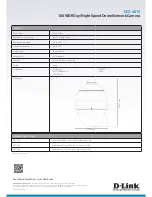 Предварительный просмотр 4 страницы D-Link DCS-6815 Brochure & Specs