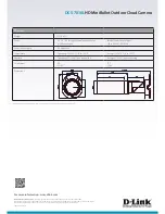 Preview for 4 page of D-Link DCS-7010L Brochure & Specs