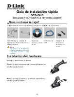 Preview for 10 page of D-Link DCS-7410 Quick Installation Manual