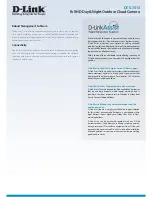 Предварительный просмотр 2 страницы D-Link DCS-7413 Brochure & Specs