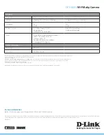 Preview for 4 page of D-Link DCS-825L Features & Specifications