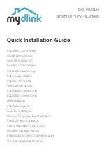 Preview for 1 page of D-Link DCS-8325LH Quick Installation Manual