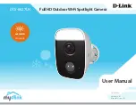 Предварительный просмотр 1 страницы D-Link DCS-8627LH User Manual