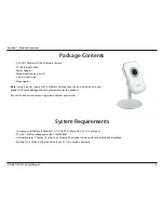 Предварительный просмотр 4 страницы D-Link DCS-931L Cloud Camera 1050 User Manual