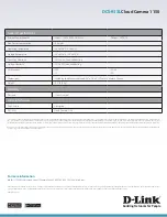 Preview for 4 page of D-Link DCS-933L Cloud Camera 1150 Brochure & Specs