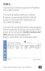 Preview for 3 page of D-Link DCS-F4605EK Getting Started Manual