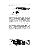 Предварительный просмотр 9 страницы D-Link DE-816TP - Hub 16Port 10MBs 16RJ45 1BNC 1A Ui... Install Manual