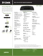 Preview for 2 page of D-Link DES-1005E Specifications