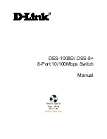 D-Link DES-1008D Manual preview