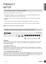 Предварительный просмотр 3 страницы D-Link DES-1008P+ Quick Installation Manual