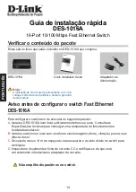 Предварительный просмотр 15 страницы D-Link DES-1016A/C1A Quick Installation Manual