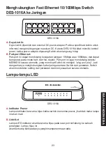 Предварительный просмотр 24 страницы D-Link DES-1016A/C1A Quick Installation Manual