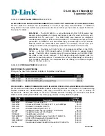 D-Link DES-1024D Brochure предпросмотр