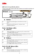 Preview for 6 page of D-Link DES-1026G/E1A Manual