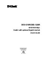 D-Link DES-1218R User Manual предпросмотр