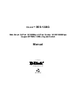 D-Link DES-1226G Owner'S Manual предпросмотр