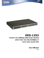 D-Link DES-1252 - Web Smart Switch User Manual предпросмотр