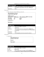 Предварительный просмотр 44 страницы D-Link DES-3010F Command Line Interface Reference Manual