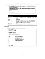 Предварительный просмотр 54 страницы D-Link DES-3010F Command Line Interface Reference Manual