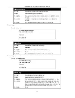Предварительный просмотр 64 страницы D-Link DES-3010F Command Line Interface Reference Manual